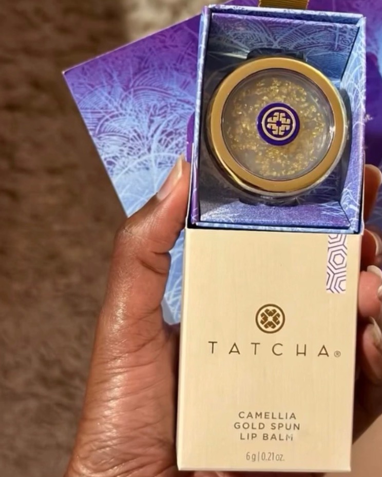 Customer Tatcha Camellia Gold Spun Lip Balm